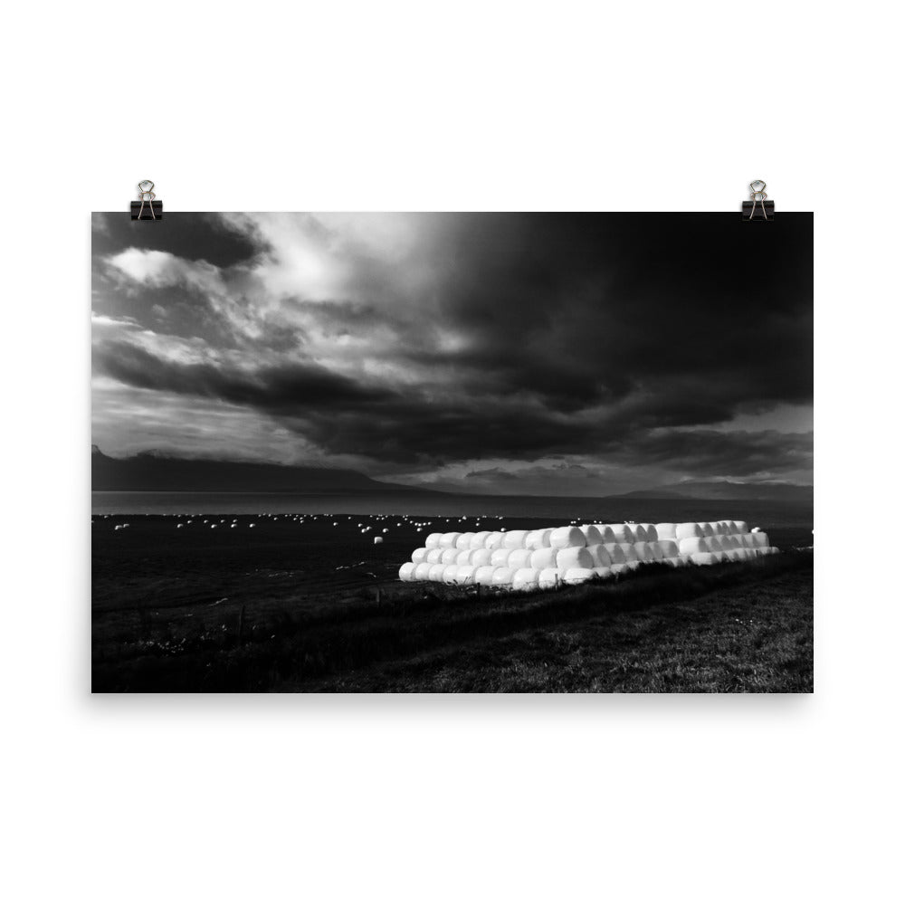 bales |near husavik,iceland.