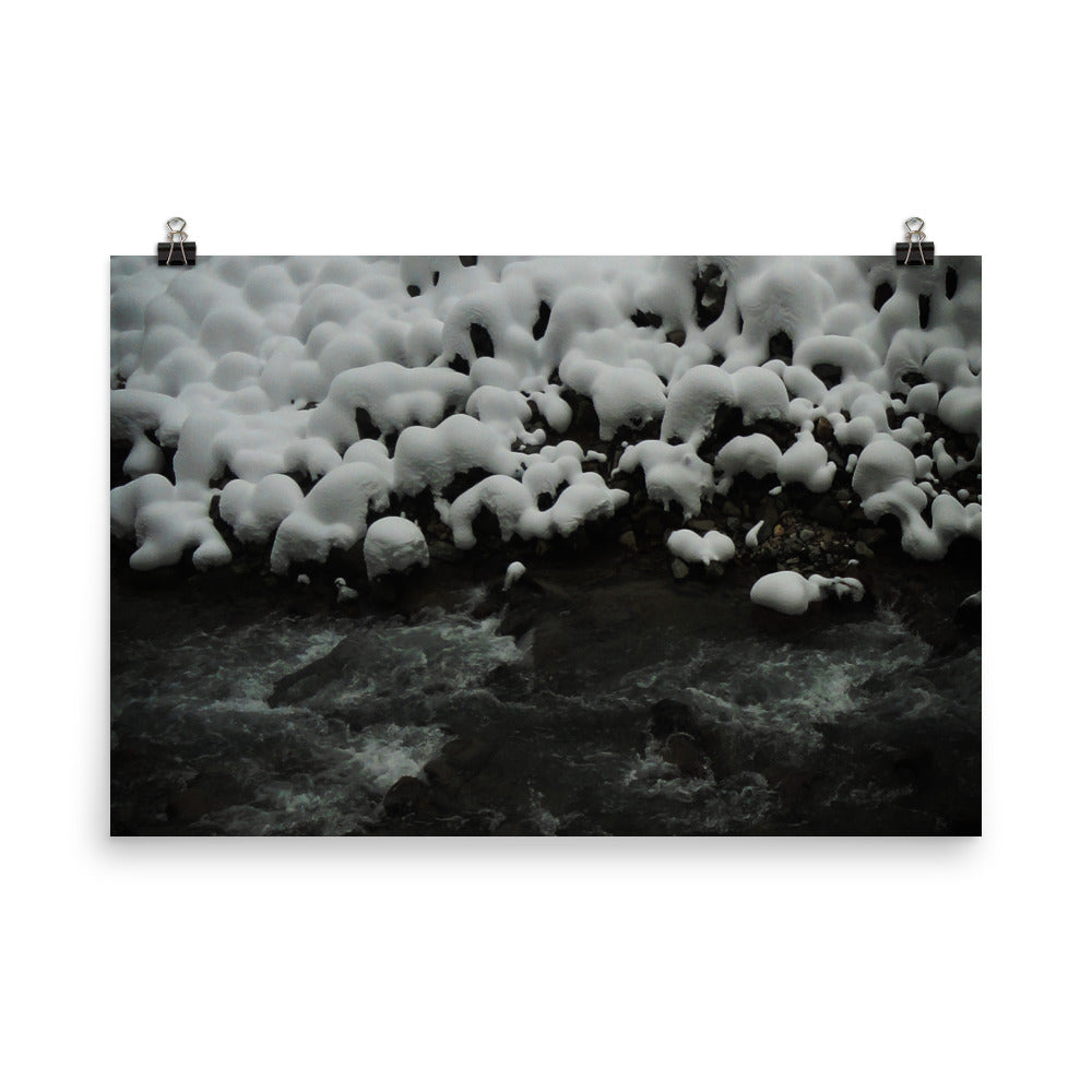 hakubastream | half snow. half stream. all water. japan