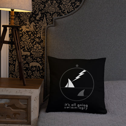 swimmingly boat |Pillow