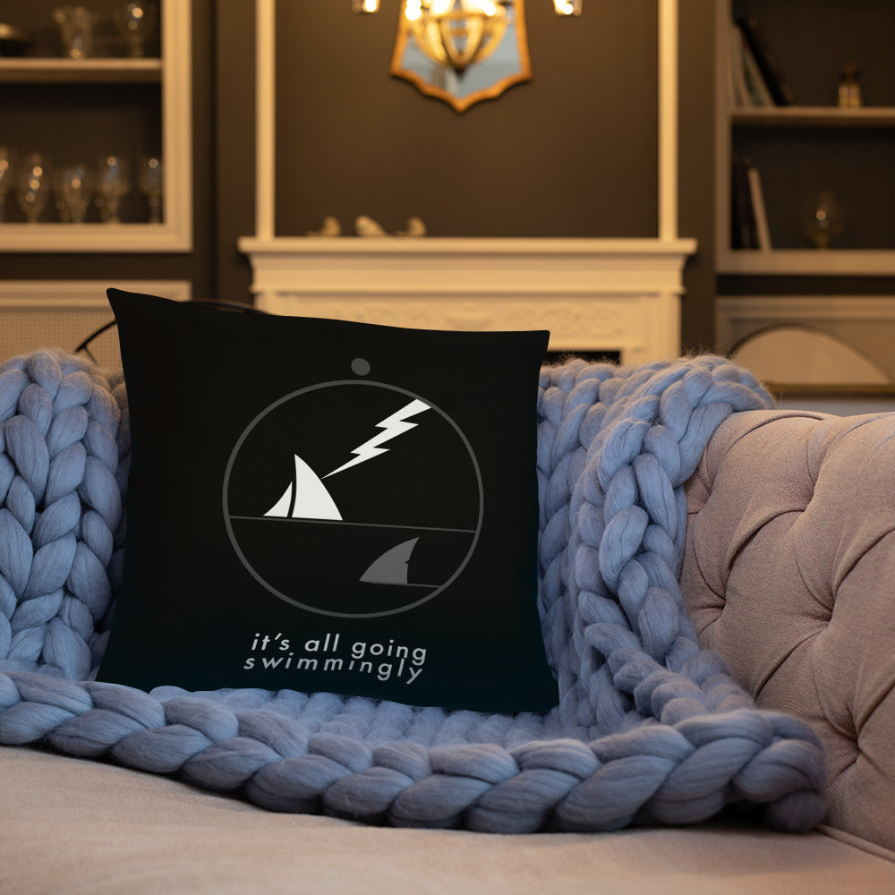 swimmingly boat |Pillow