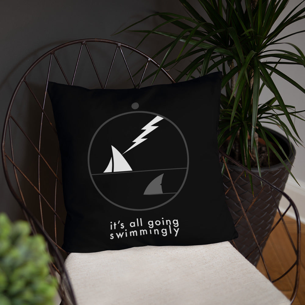 swimmingly boat |Pillow