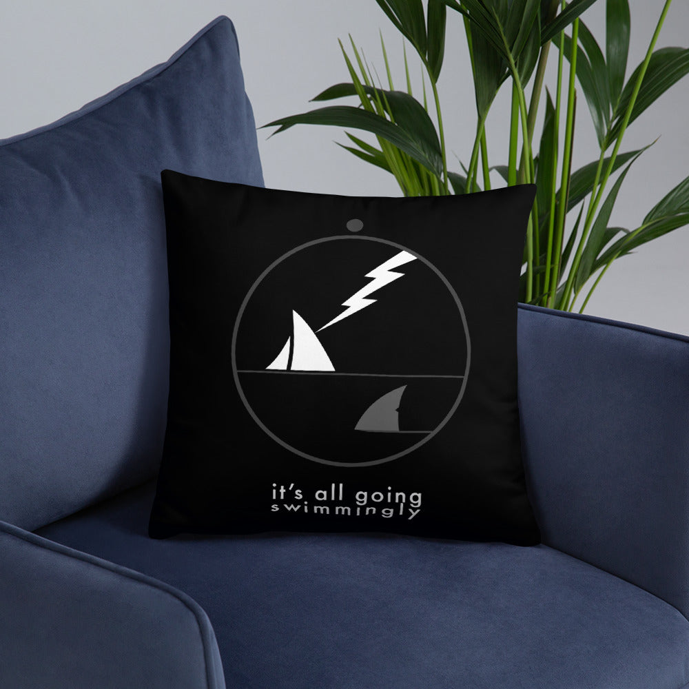 swimmingly boat |Pillow