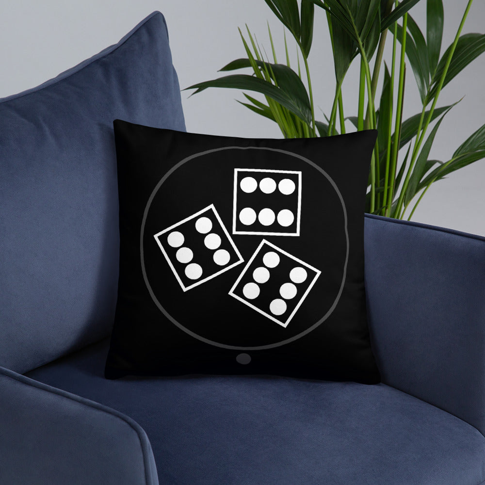 devil dice| Pillow