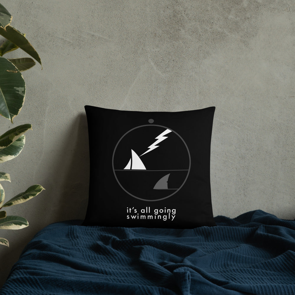 swimmingly boat |Pillow