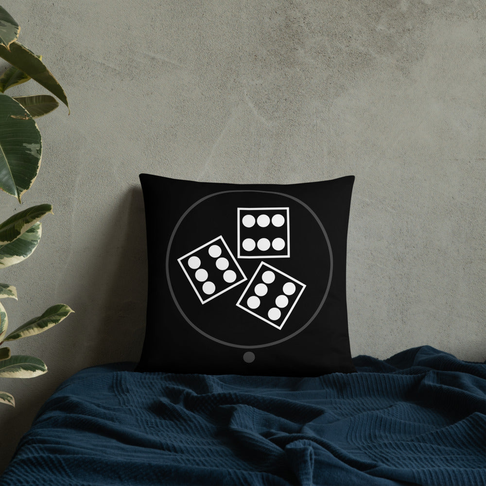 devil dice| Pillow