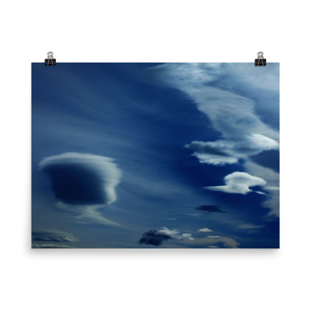 cloud fuzz | Perito Moreno glacier is under this.