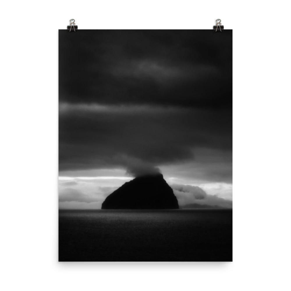 faroe islet |   Faroes. In black and white.