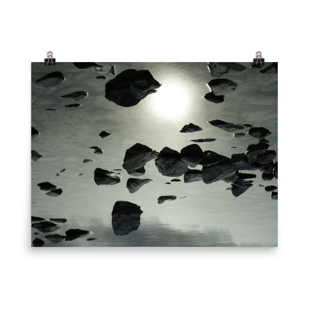 skyward stones | New Zealand. Anti gravity? or just upside down.