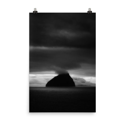 faroe islet |   Faroes. In black and white.