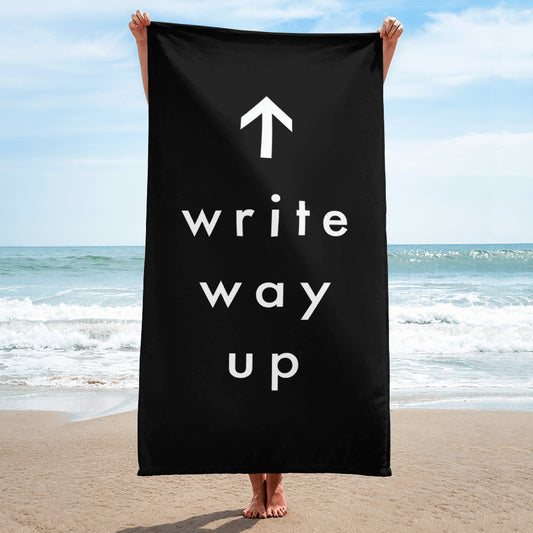 write way up ||Beach towels