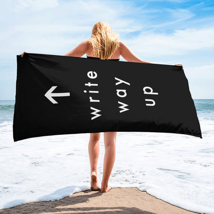 write way up ||Beach towels