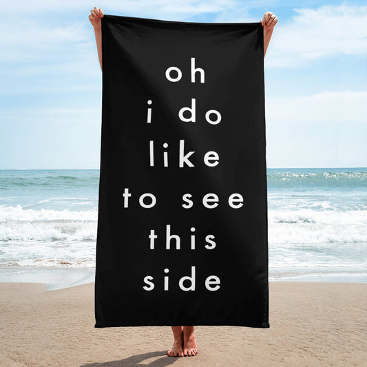 Oh I do like | Beach towel