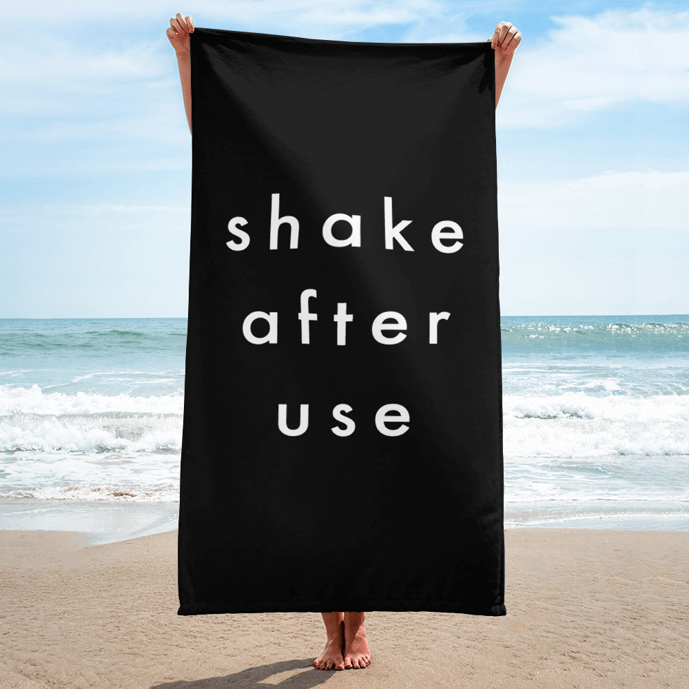 shake after use | Beach towel