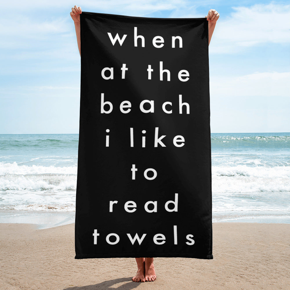 read towels| Towel