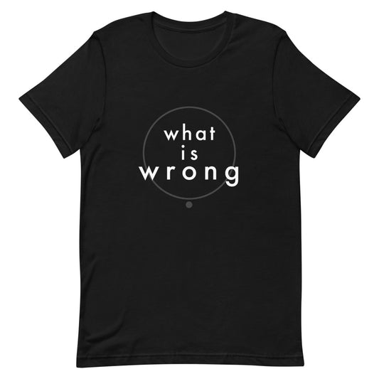 wrong| How, is right.