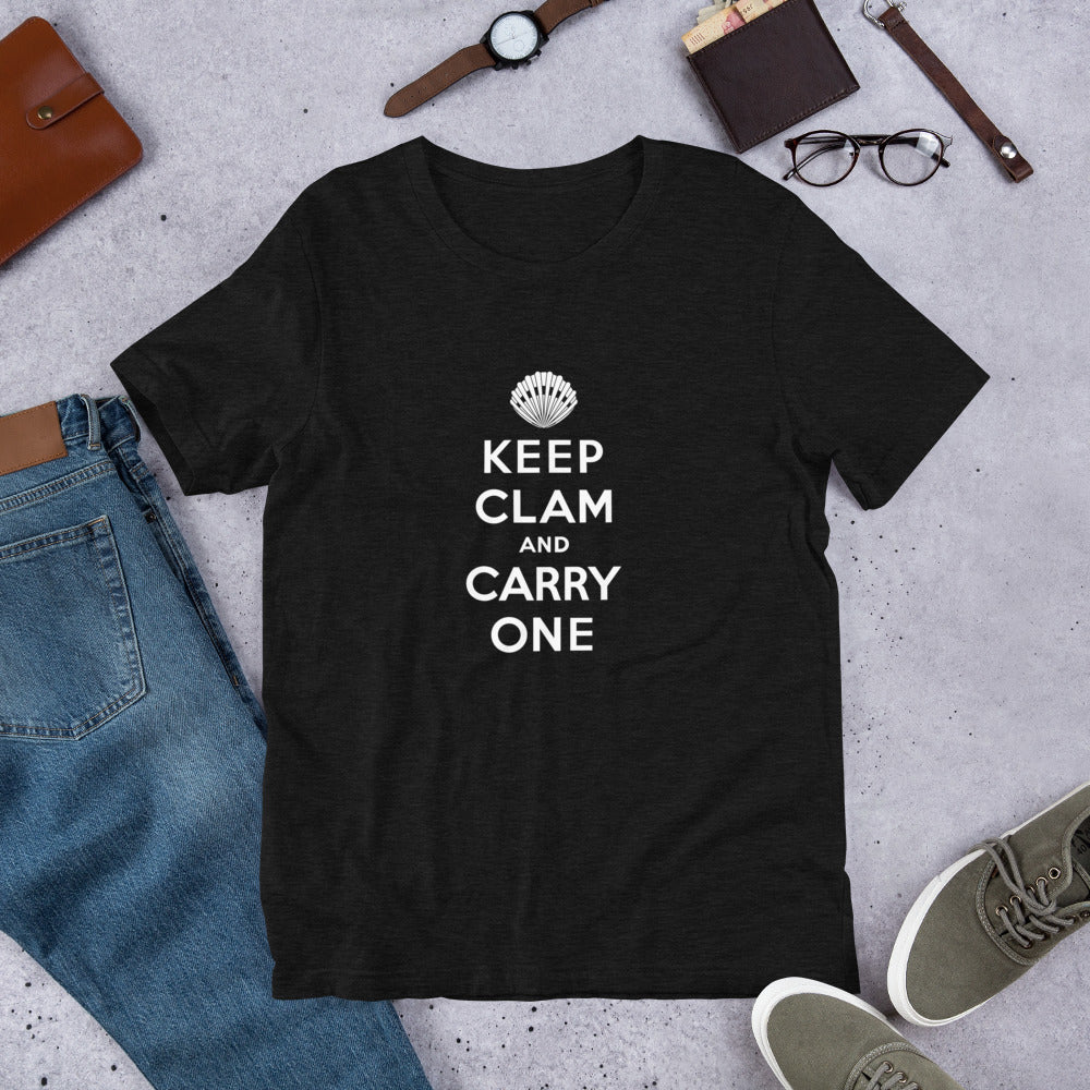 clam | Philosophically, it's food for thought.