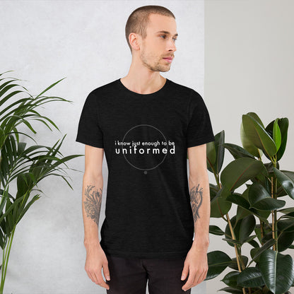 uniformed |Finding solace in groupthink.