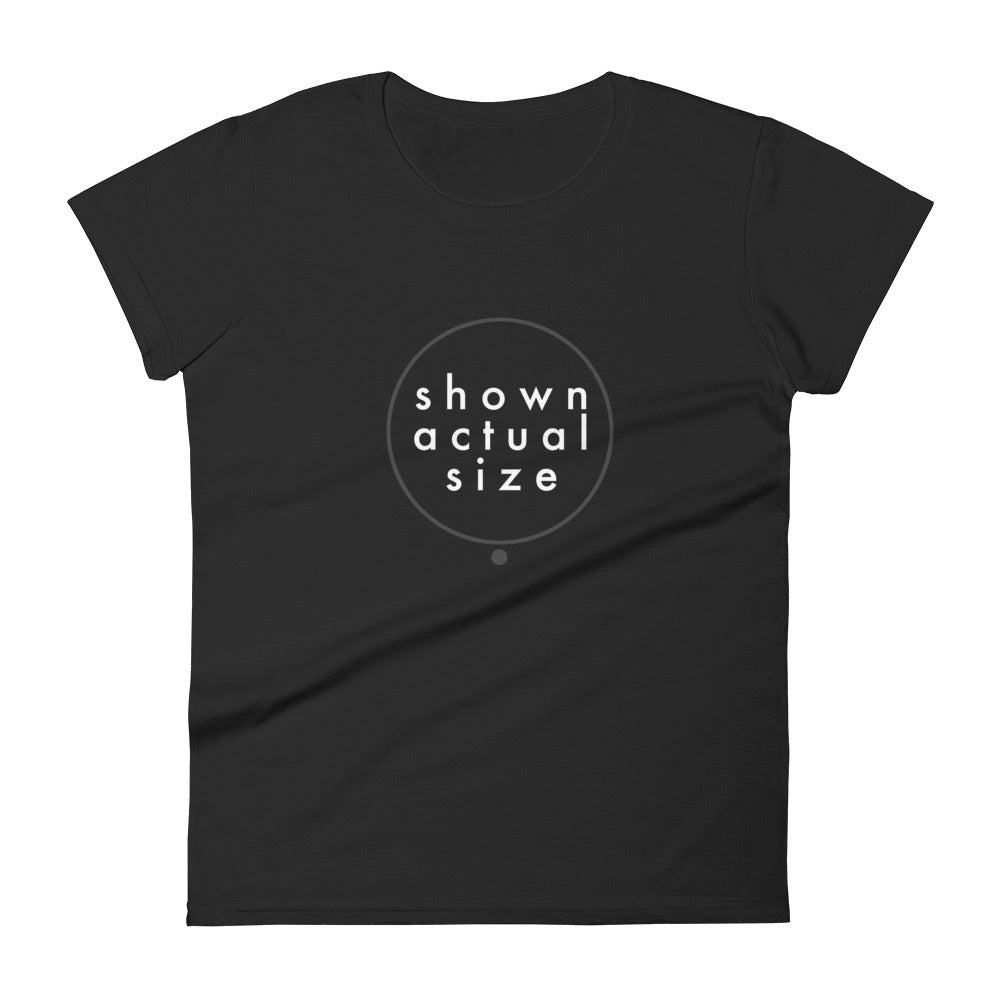 actual size | Yet strangely, in a range of sizes